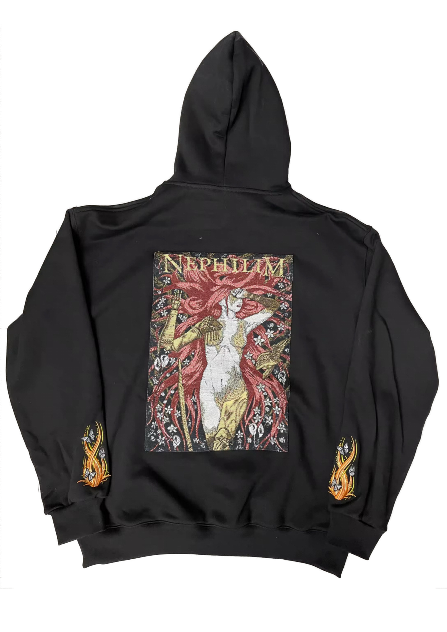 Scarlet Bloom Tapestry Hoodie (PRE-ORDER)